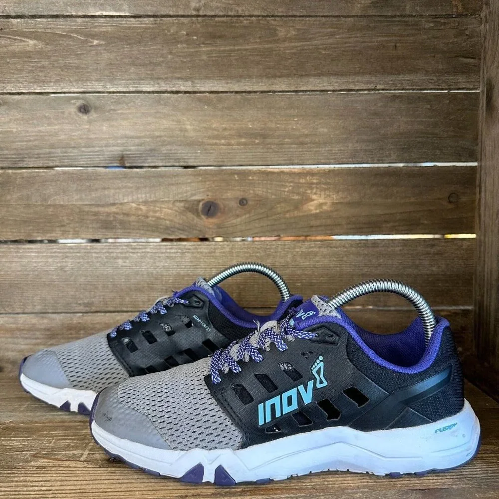 Womens Inov-8 All Train 215 Gray Athletic Running Sneakers Shoes Size 8.5 M‎ GUC
